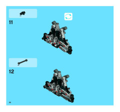 LEGO 8262 instructions page 36 – build guide
