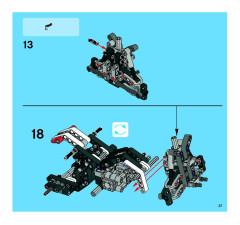 LEGO 8262 instructions page 37 – build guide