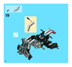 LEGO 8262 instructions page 38 – build guide