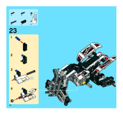 LEGO 8262 instructions page 42 – build guide
