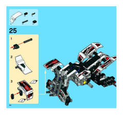 LEGO 8262 instructions page 44 – build guide