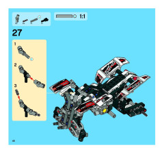 LEGO 8262 instructions page 46 – build guide
