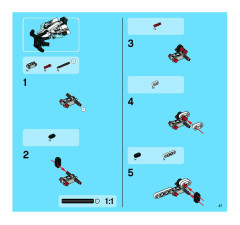 LEGO 8262 instructions page 47 – build guide