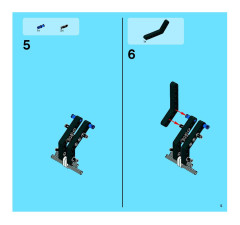 LEGO 8262 instructions page 5 – build guide
