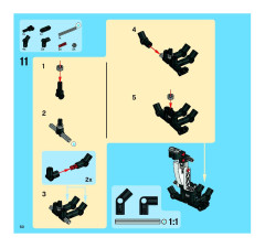 LEGO 8262 instructions page 50 – build guide
