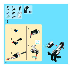 LEGO 8262 instructions page 52 – build guide