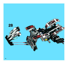 LEGO 8262 instructions page 54 – build guide