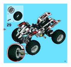 LEGO 8262 instructions page 55 – build guide