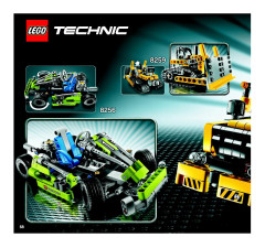 LEGO 8262 instructions page 58 – build guide