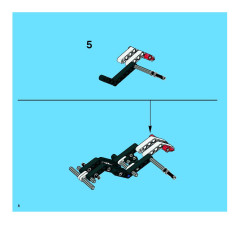 LEGO 8262 instructions page 8 – build guide