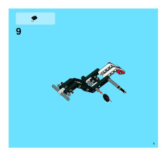 LEGO 8262 instructions page 9 – build guide