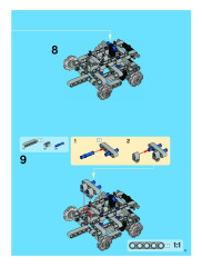 LEGO 8263 instructions page 11 – build guide