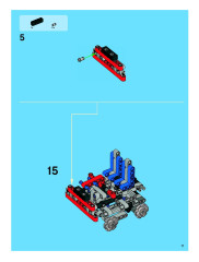 LEGO 8263 instructions page 17 – build guide