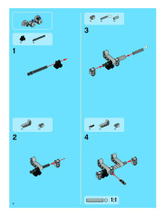 LEGO 8263 instructions page 4 – build guide