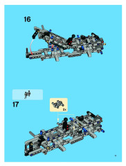 LEGO 8263 instructions page 17 – build guide