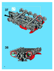 LEGO 8263 instructions page 38 – build guide