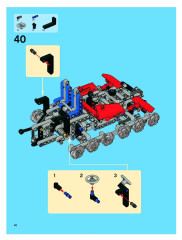 LEGO 8263 instructions page 40 – build guide