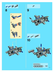 LEGO 8263 instructions page 5 – build guide
