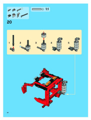 LEGO 8263 instructions page 54 – build guide