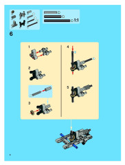 LEGO 8263 instructions page 8 – build guide