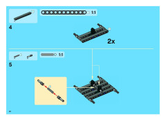 LEGO 8264 instructions page 20 – build guide