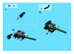 LEGO 8264 instructions page 45 – build guide
