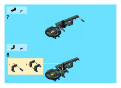 LEGO 8264 instructions page 8 – build guide