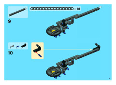 LEGO 8264 instructions page 9 – build guide