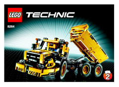 LEGO 8264 instructions page 1 – build guide