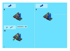 LEGO 8264 instructions page 10 – build guide