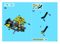 LEGO 8264 instructions page 21 – build guide