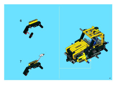 LEGO 8264 instructions page 27 – build guide