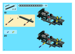 LEGO 8264 instructions page 6 – build guide