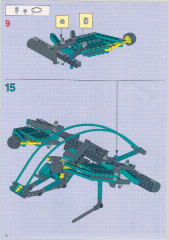 LEGO 8266 instructions page 18 – build guide