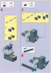 LEGO 8266 instructions page 21 – build guide