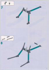 LEGO 8266 instructions page 5 – build guide