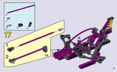 LEGO 8268 instructions page 17 – build guide