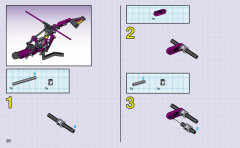 LEGO 8268 instructions page 20 – build guide