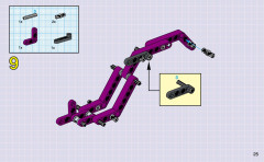 LEGO 8268 instructions page 25 – build guide