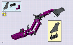 LEGO 8268 instructions page 28 – build guide