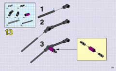 LEGO 8268 instructions page 29 – build guide