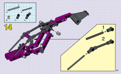 LEGO 8268 instructions page 31 – build guide