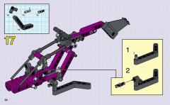 LEGO 8268 instructions page 34 – build guide