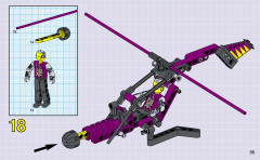 LEGO 8268 instructions page 35 – build guide