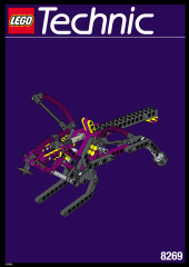 LEGO 8269 instructions page 1 – build guide