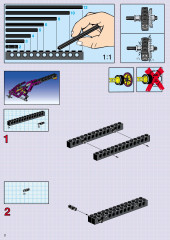 LEGO 8269 instructions page 2 – build guide