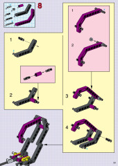 LEGO 8269 instructions page 23 – build guide