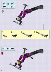 LEGO 8269 instructions page 6 – build guide