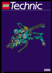 LEGO 8269 instructions page 1 – build guide