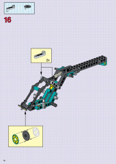 LEGO 8269 instructions page 12 – build guide